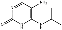 2(1H)-Pyrimidinone, 5-amino-4-[(1-methylethyl)amino]- (9CI) Structure