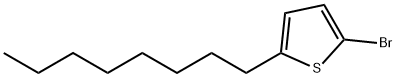 2-BroMo-5-n-octylthiophene 구조식 이미지
