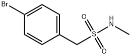 1-(4-bromophenyl)-N-methylmethanesulfonamide Structure
