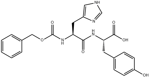 Z-HIS-TYR-OH Structure