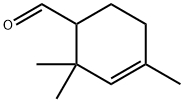 3-Cyclohexene-1-carboxaldehyde, 2,2,4-trimethyl- Structure