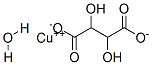 COPPER(II) TARTRATE HYDRATE 구조식 이미지