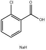 2-CHLOROBENZOIC ACID, SODIUM SALT 구조식 이미지