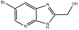 (6-bromo-3H-imidazo[4,5-b]pyridin-2-yl)methanol Structure