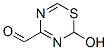 2H-1,3,5-Thiadiazine-4-carboxaldehyde, 2-hydroxy- (9CI) Structure