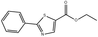 5-Thiazolecarboxylic acid, 2-phenyl-, ethyl ester Structure