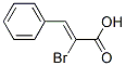 Cinnamic acid, alpha-bromo- Structure