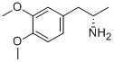 (S)-1-(3,4-디메톡시옥세닐)2-프로파나민 구조식 이미지
