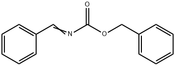 Carbamic acid, N-(phenylmethylene)-, phenylmethyl ester Structure