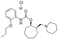 [(1R,2R)-2-(1-piperidylmethyl)cycloheptyl] N-(2-propoxyphenyl)carbamat e hydrochloride Structure