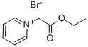 1-(2-ETHOXY-2-OXOETHYL)PYRIDINIUM BROMIDE 구조식 이미지