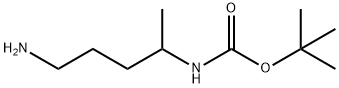 Carbamic acid, (4-amino-1-methylbutyl)-, 1,1-dimethylethyl ester (9CI) Structure