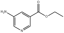 5-Amino-3-pyridinecarboxylic acid ethyl ester 구조식 이미지