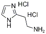 1H-이미다졸-2-에탄민(2HCl염) 구조식 이미지