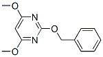 Pyrimidine, 4,6-dimethoxy-2-(phenylmethoxy)- (9CI) Structure