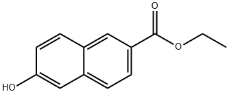 에틸6-하이드록시-2-나프토에이트 구조식 이미지
