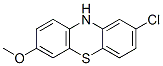 2-Chloro-7-methoxy-10H-phenothiazine Structure