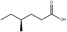 (S)-(+)-4-METHYLHEXANOIC ACID Structure