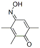 4-Hydroxyimino-2,3,6-trimethyl-2,5-cyclohexadien-1-one Structure