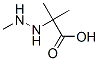 Propanoic acid, 2-methyl-2-(2-methylhydrazino)- (9CI) Structure