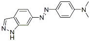 4-(1H-Indazol-6-ylazo)-N,N-dimethylbenzen-1-amine Structure