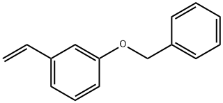 1-Ethenyl-3-phenylmethoxybenzene 구조식 이미지