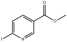 메틸6-요오도니코티네이트 구조식 이미지