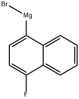 4-FLUORO-1-나프틸마그네슘브로마이드 구조식 이미지