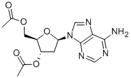 3',5'-DI-O-ACETYL-2'-DEOXYADENOSINE Structure