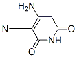 3-Pyridinecarbonitrile,  4-amino-1,2,5,6-tetrahydro-2,6-dioxo- Structure