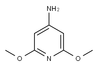 2,6-dimethoxypyridin-4-amine 구조식 이미지