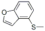 Benzofuran,  4-(methylthio)- Structure