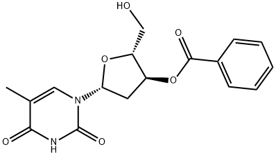 thymidine 3'-benzoate  Structure