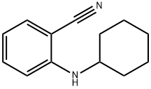 2-(cyclohexylamino)benzonitrile 구조식 이미지