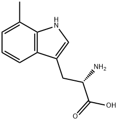 7-METHYL-DL-TRYPTOPHAN 구조식 이미지