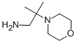 2-METHYL-2-MORPHOLIN-4-YL-PROPYLAMINE Structure