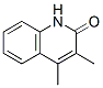 3,4-Dimethyl-2(1H)-quinolinone Structure