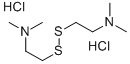 이황화 이염산 2,2'-비스(다이메틸아미노)디에틸 구조식 이미지