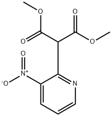 DIMETHYL 2-(3-NITRO-2-PYRIDYL)MALONATE Structure
