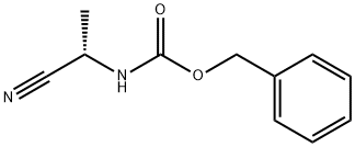 (S)-benzyl 1-cyanoethylcarbaMate Structure
