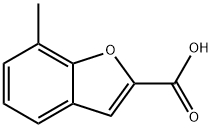 7-METHYL-1-BENZOFURAN-2-CARBOXYLIC ACID Structure