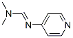 N1,N1-Dimethyl-N2-(4-pyridyl)methanamidine Structure