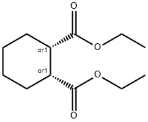 (1S,2R)-Cyclohexane-1,2-dicarboxylic acid diethyl ester Structure