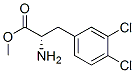 3,4-디클로로-L-페닐알라닌메틸에스테르 구조식 이미지