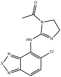 TIZANIDINE RELATED COMPOUND B (50 MG) (N-ACETYLTIZANIDINE) Structure