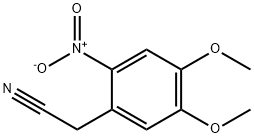 4,5-диметокси-2-nitrophenylacetonitrile структурированное изображение