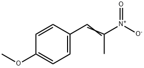 1-(P-메톡시페닐)2-니트로프로펜 구조식 이미지