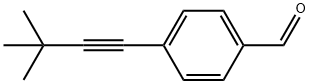 4-(3,3-DIMETHYL-1-BUTYNYL)-BENZALDEHYDE Structure