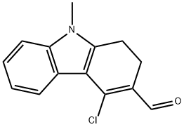 4-CHLORO-9-METHYL-2,9-DIHYDRO-1H-CARBAZOLE-3-CARBALDEHYDE Structure