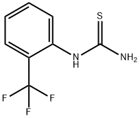 2-(Trifluoromethyl)phenylthiourea 구조식 이미지